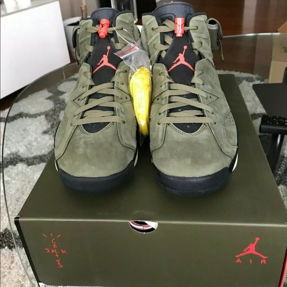 Travis Scott air Jordan 6 sz11 - Picture 3 of 4